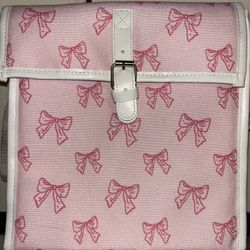 Pink Bows 9 Can Insulated Cooler Bag