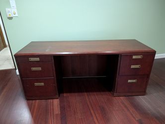 Paoli Fine Wood Furniture Credenza Desk 