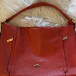 Red Coach  Bag