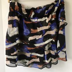 Layered Mini Skirt 