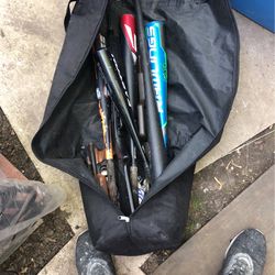 Bag Of Random Stuff Baseball Bats And So On