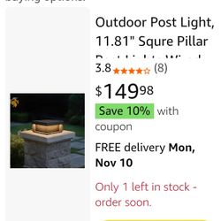 Outdoor Pool Light 