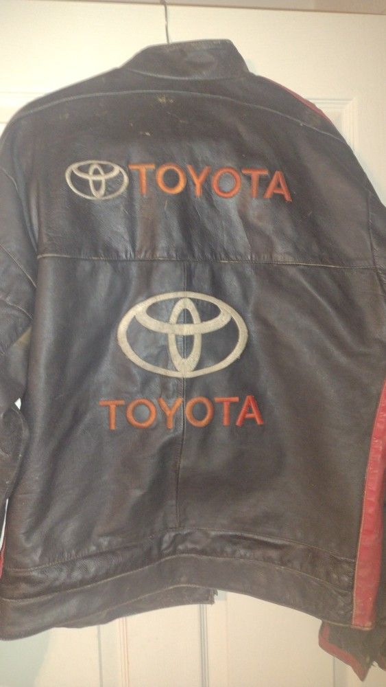 Toyota Leather Racing Jacket