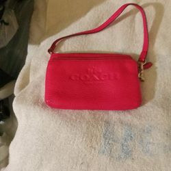 Coach Double Zip Wristlet