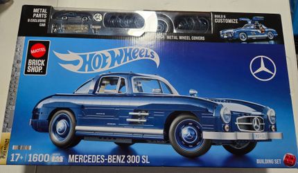 Mattel Brick Shop Hot Wheels Mercedes-Benz 300 SL FIRM PRICE