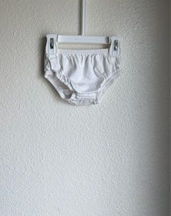 infant white diaper cover