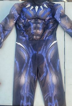 Black Panther Kids Costume Jumpsuit