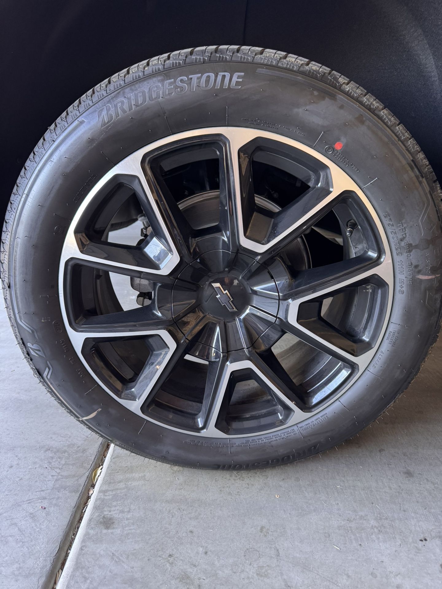 20 Inch brand new 2025 Chevy Tahoe Wheels