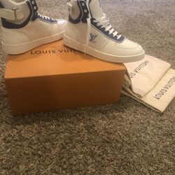  Louis Vuitton Boombox Sneaker Size 8 Mens 10 Women 