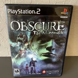 PS2 Obscure The Aftermath