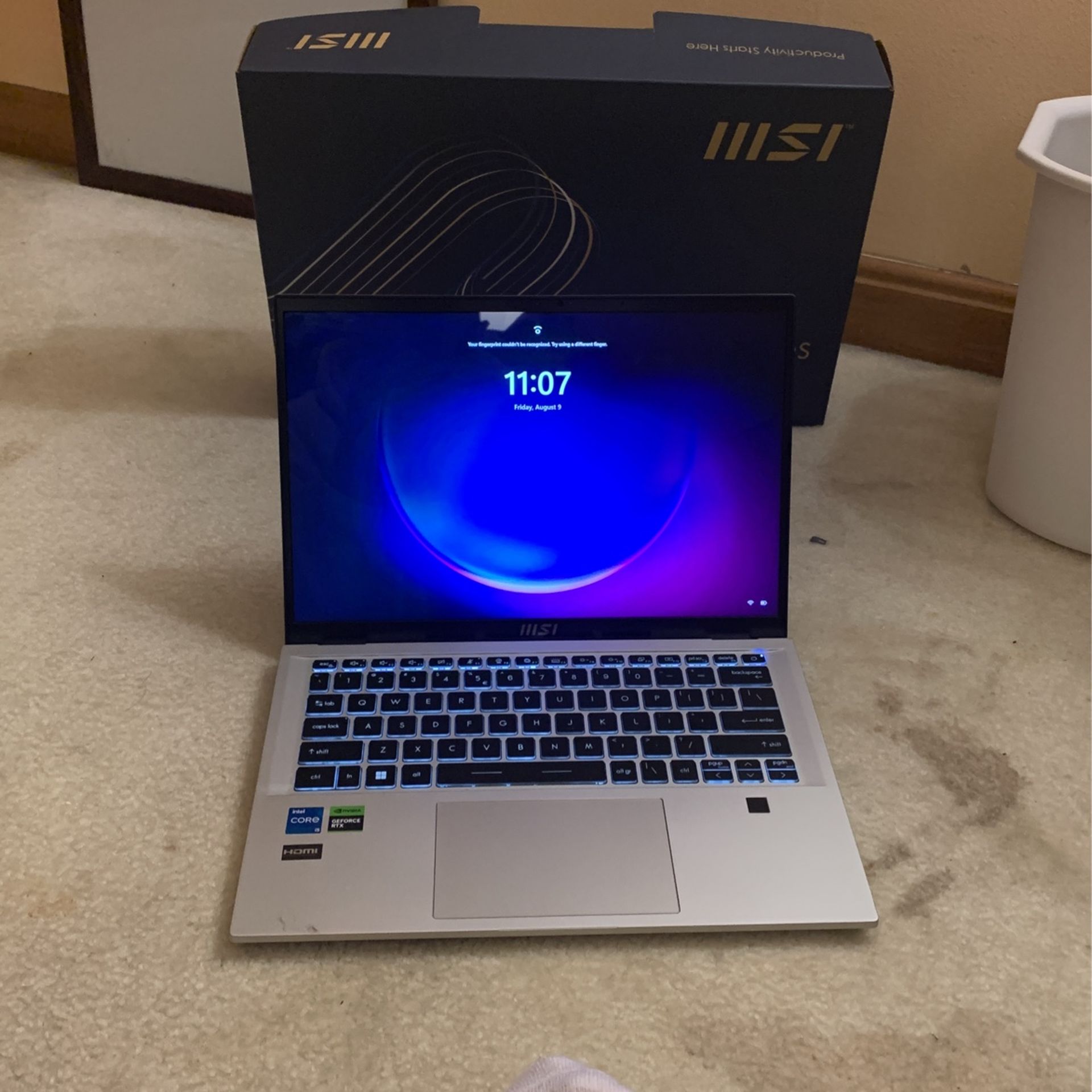 MSI Prestige 14H B12UCX