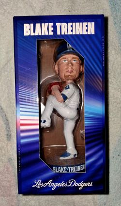 Brand New Blake Treinen LA Dodgers 2024 World Champions Bobblehead SGA