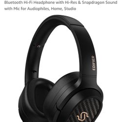 Edifier STAX Spirit S3 Wireless Planar Magnetic Headphone, Bluetooth Hi-Fi Headphone with Hi-Res & Snapdragon Sound with Mic for Audiophiles, Home, St