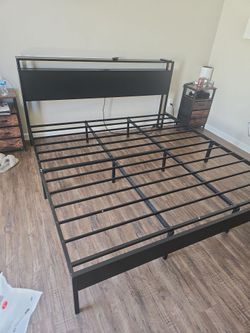 King bed frame