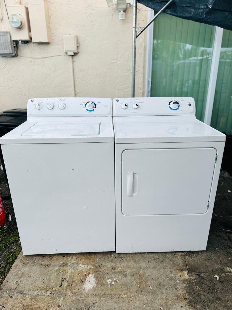 Washer and Dryer Set Ge