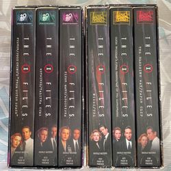 I’ve got the six VHS tapes of the X-Files