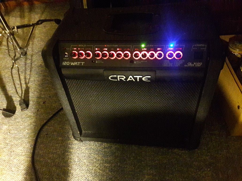 Crate GLX 120 Guitar amp (120 watts) Crate GLX120 120-Watt 1x12" Combo with Effects