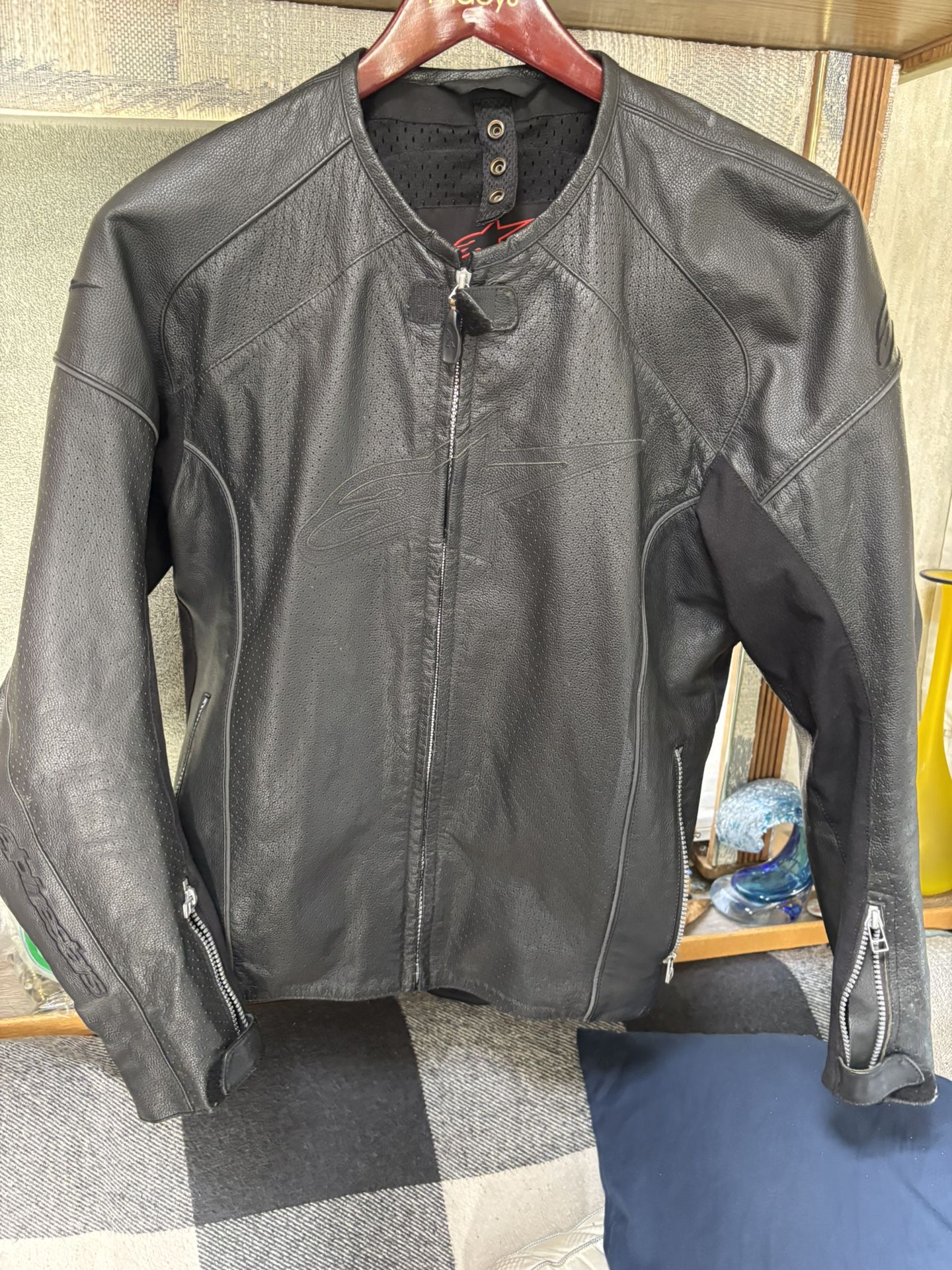Alpinestars TZ-1 Reload Perforated leather black Jacket