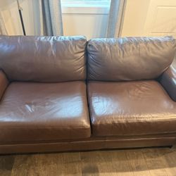 Leather Loveseat For Sale! 