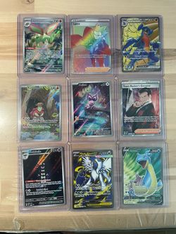 Pokemon cards - Illustration Rares - full art- base set