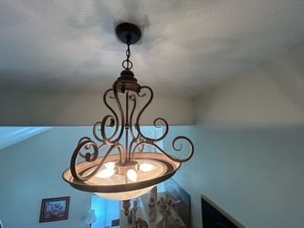 2 + Hanging light fixtures