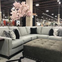 Sectional In Stock For Immediate Delivery 