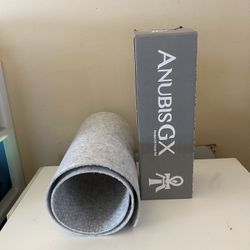 Anubis Extended Mouse Pad – Gray Gaming Desk Mat