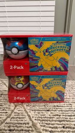 Ascended Heroes 2 Pack NO TRADES