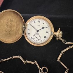 Vintage Antique Alsta Mechanical Pocket Watch