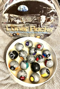 Lunar Rocks Pool/Billiard Balls