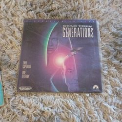 Star Trek Generations Laser Disc Widescreen Edition 