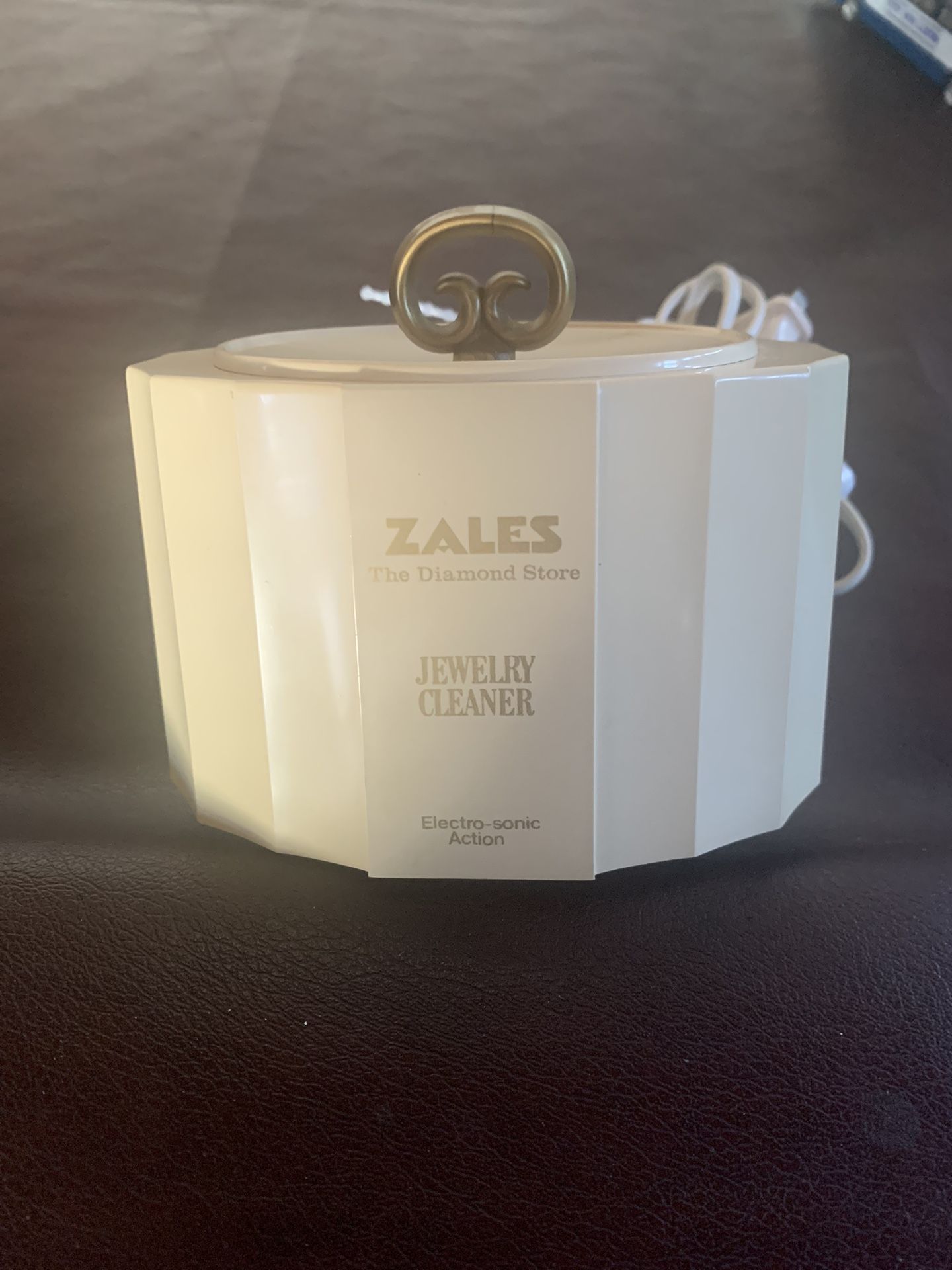 Zales Jewelry Cleaner Electro Sonic Vintage 1980s Model 303