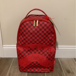 Spraygroynd Backpack Sharks In Paris Red Edition 