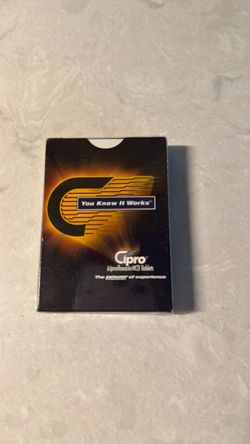 Playing cards - Bayer Cipro