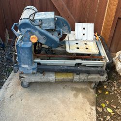 Wet Tile Saw , works Been Sitting