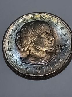 This One Is A Treasury Piece It's A (1979) with multiple coin Error with a rainbow color