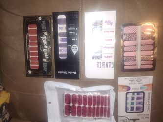 6 Sets Of Nail Wraps