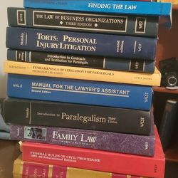 Law Books For The Paralegal
