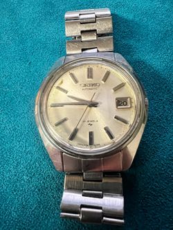 Vintage Seiko 7005-8022 Automatic Men's Watch with Stelux Bracelet - Sept 1974