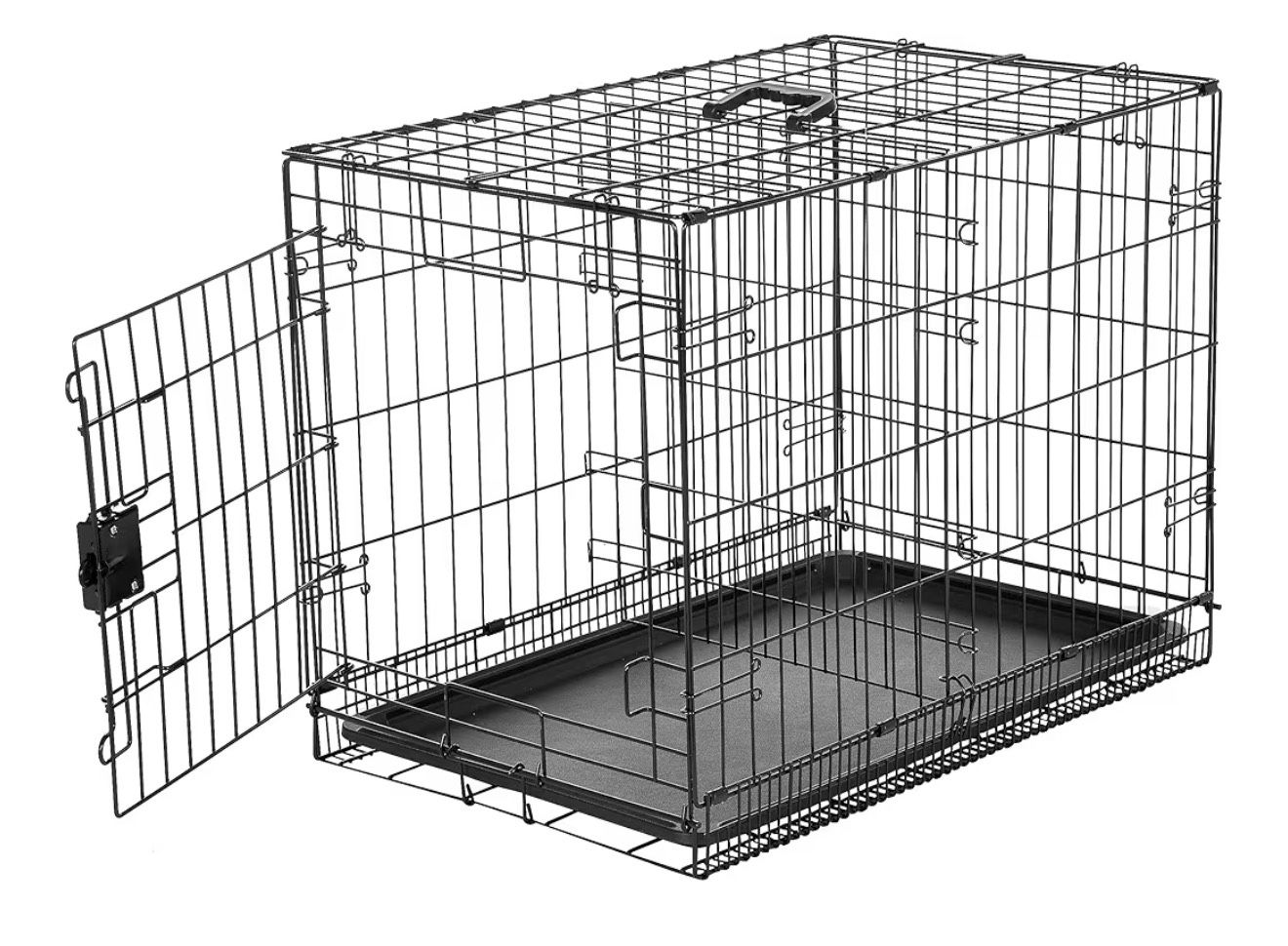 Like New – Foldable Metal Dog Crate 🐾