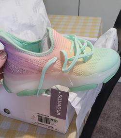 New Dream Pairs Rainbow Girls Sneakers