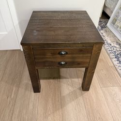 Coffee Table, End Table, Bar Stools Set