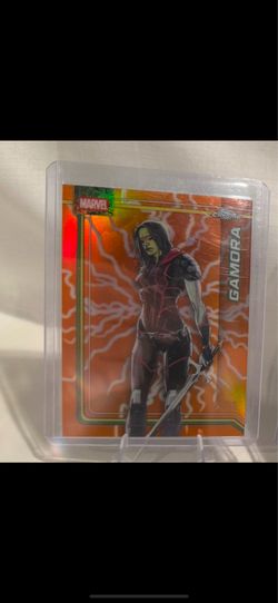 Topps Chrome Marvel- Gamora /25 Near Mint/Mint !!!RARE!!!