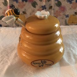 Honey Pot Miel  Jar 