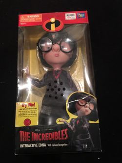 Disneys incredibles interactive talking Edna