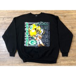 VINTAGE 1995 LOGO 7 NFL GREEN BAY PACKERS CREWNECK SWEATSHIRT SWEATER