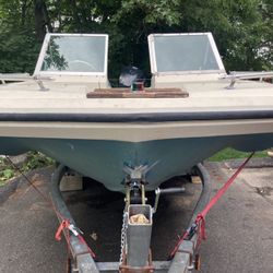  1995 Evinrude Spl 88 Hp 1972 Silverline 17’