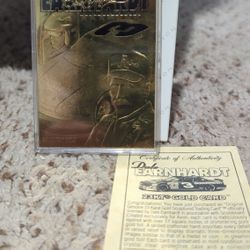 Dale Earnhardt 23kt Gold Card - 1997 Avon