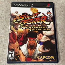 Street Fighter Anniversary Collection PS2