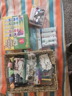 Kids Art & Craft Supplies Bundle – Paint, Clay, Foam, Craft Sticks & More